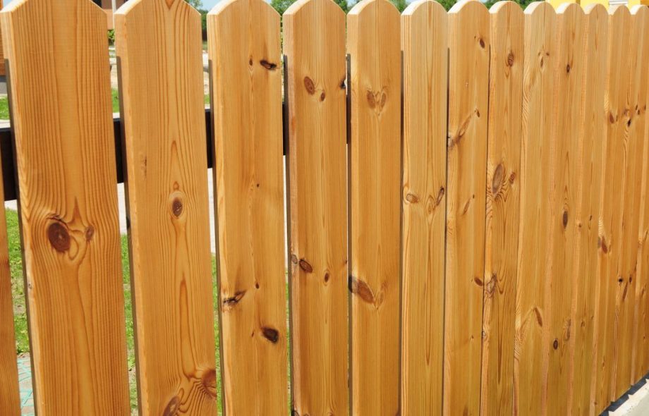 wood fence
