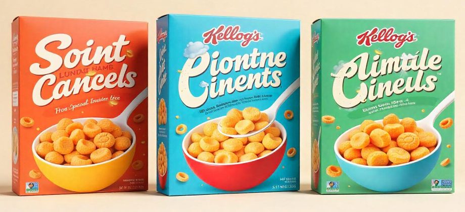 cereal packaging boxes