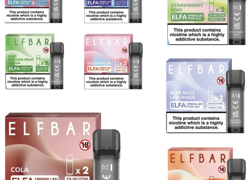 elfa bar prefilled pods