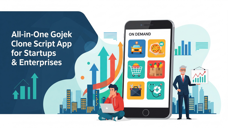All-in-One Gojek Clone Script App for Startups & Enterprises
