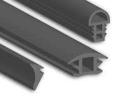 Durable rubber window sealing strip designed for home and industrial window frames.