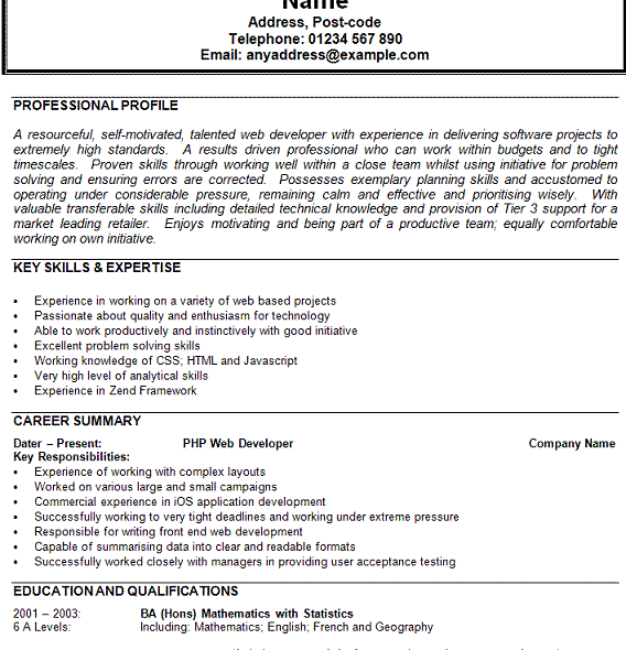 What Matters Most in CV?