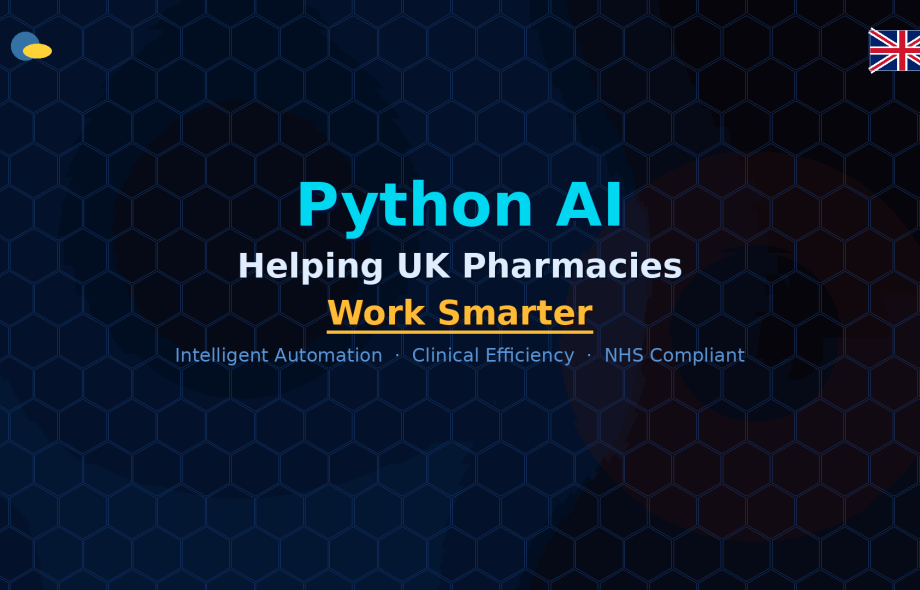 Why UK Pharmacies Are Choosing Python-Powered AI Solutions Right Now?